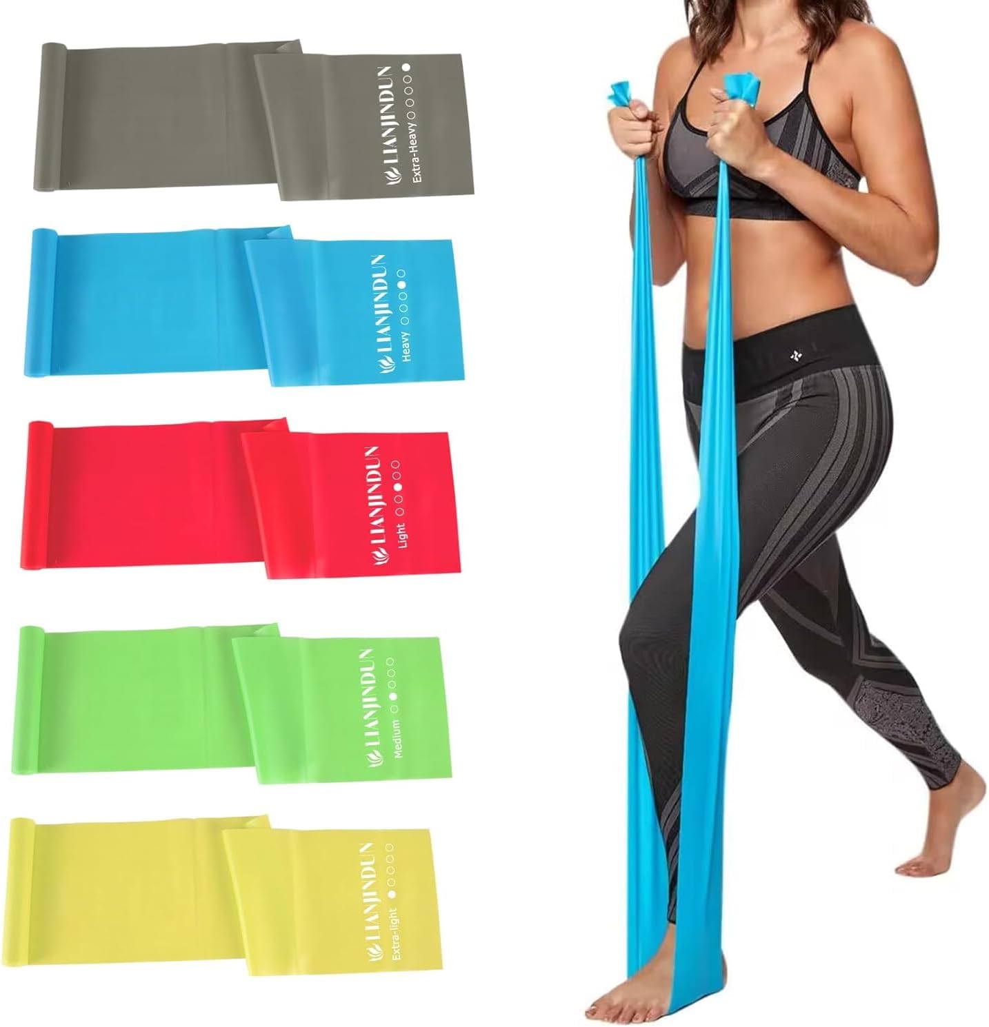 Light Resistance Bands (Physical Therapy Exercises)