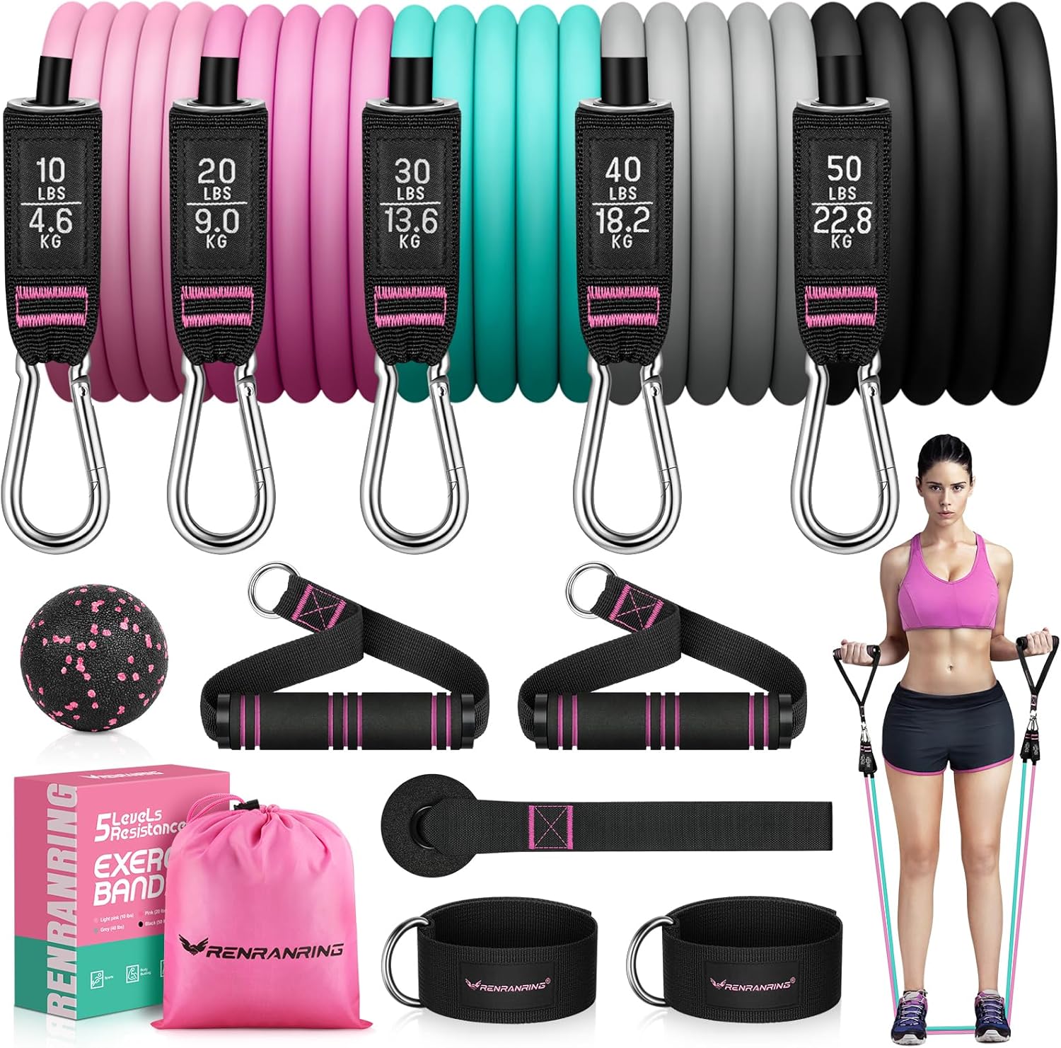 Heavy Resistance Bands (Strength Training)